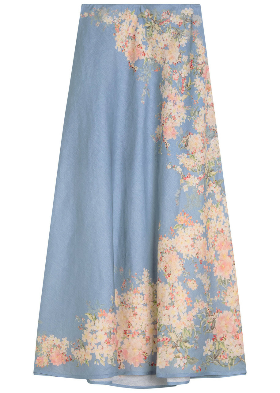 【Zimmermann】Tallow printed linen maxi skirt Zimmermann Tallow printed linen maxi skirt Zimmermann