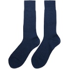 A.P.C. Navy Mario Socks