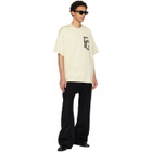 Fear of God Black Double Face Wool Cashmere Flared Trousers