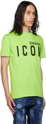 Dsquared2 Green 'Be Icon' T-Shirt