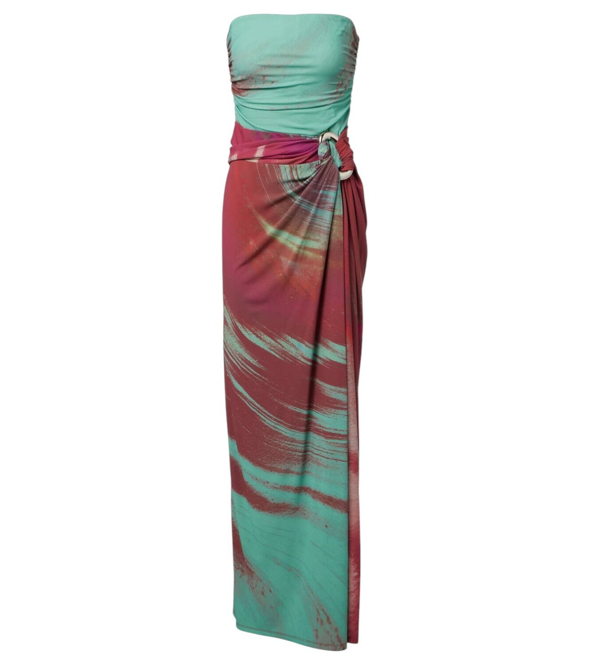 送料込/関税込■SIMKHAI■Zakaria メッシュトリム マキシドレス Simkhai Zakaria mesh-trimmed maxi dress Simkhai