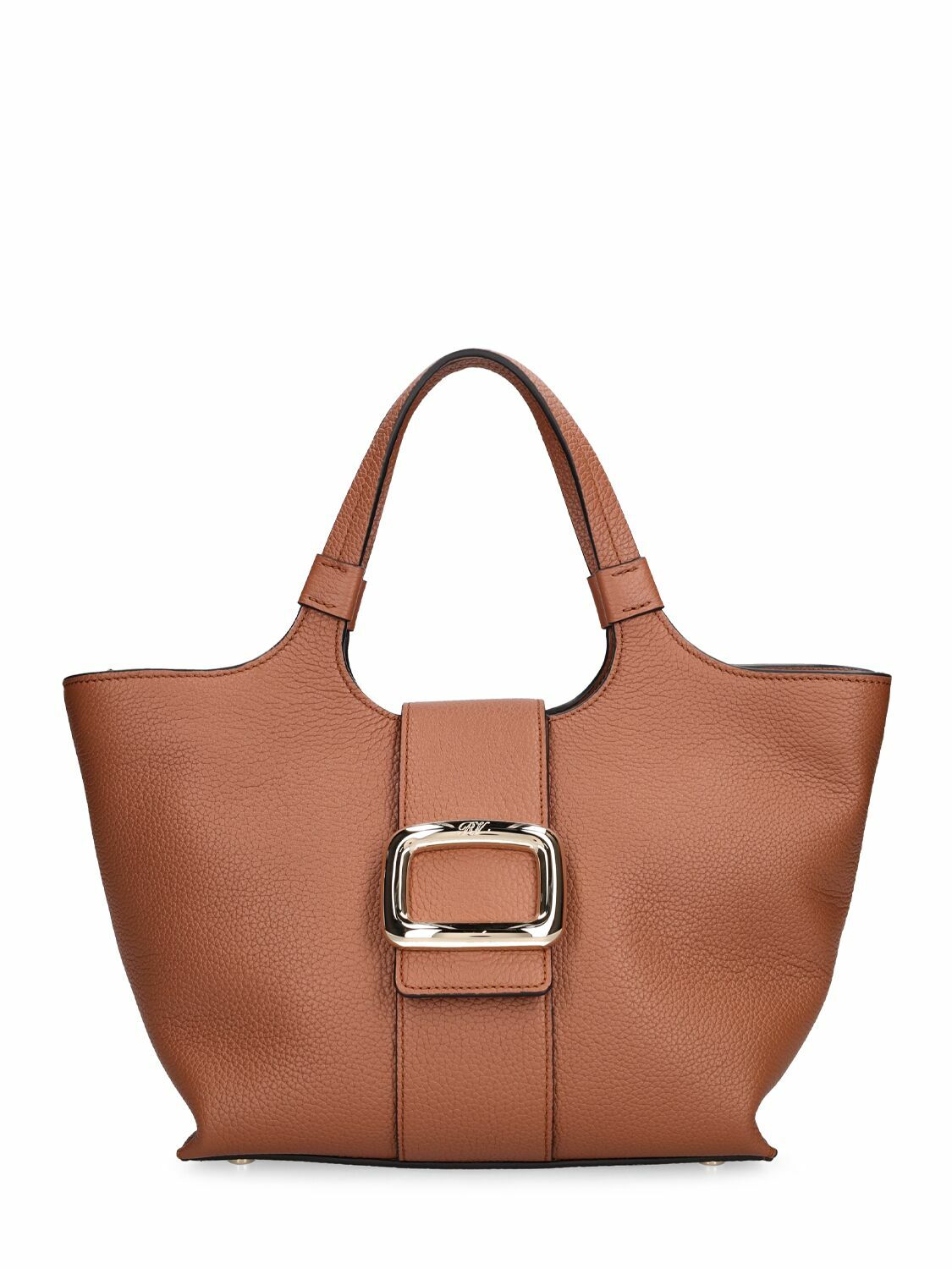 ROGER VIVIER - Mini Grand Vivier Choc Leather Bag