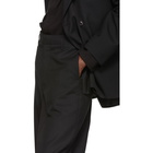 Lemaire Black Wide Leg Trousers