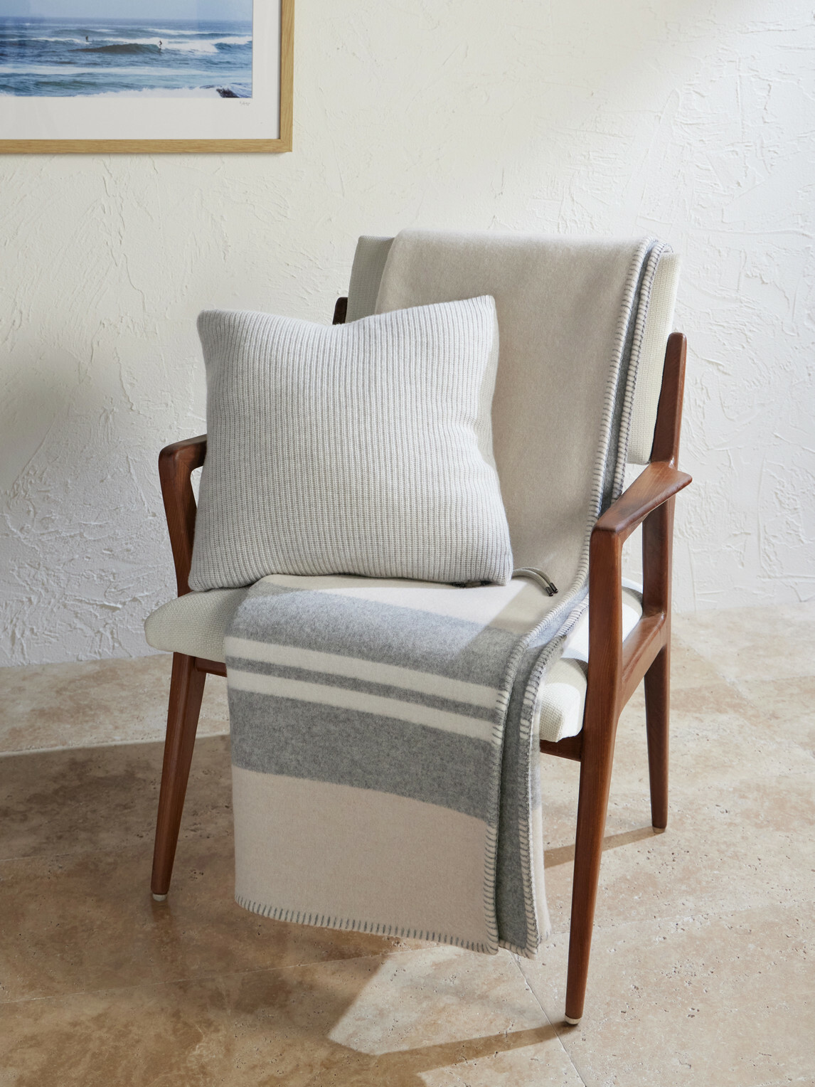 Brunello Cucinelli - Striped Cashmere Throw