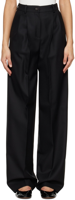 Photo: BOSS Black Pleated Trousers