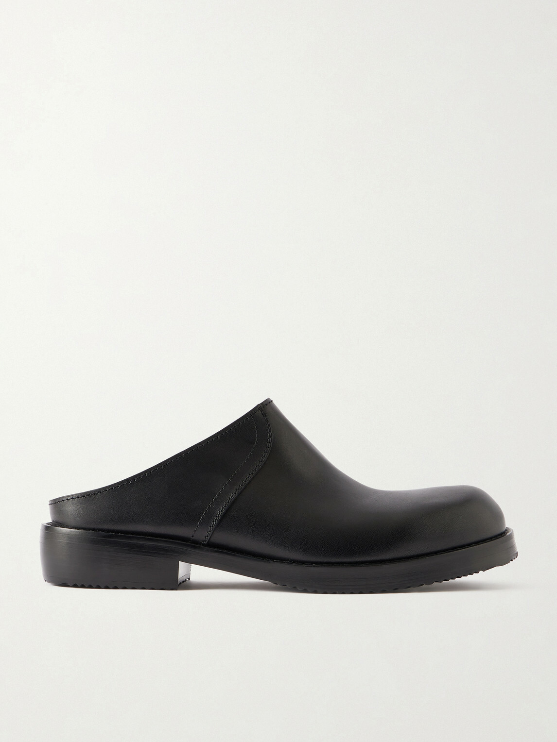 Dries Van Noten - Leather Mules - Black