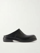 Dries Van Noten - Leather Mules - Black