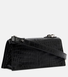 McQueen Jewelled Mini leather shoulder bag