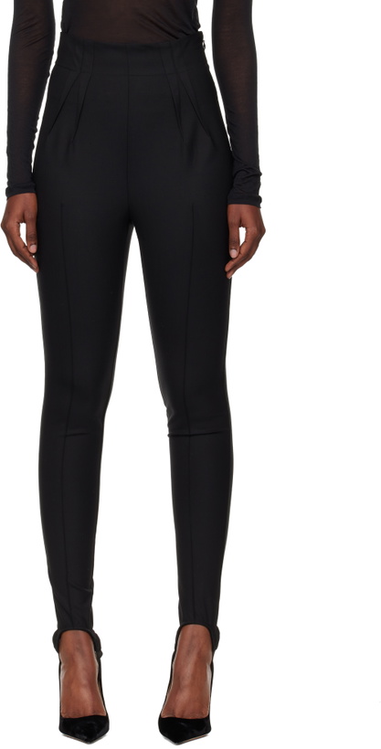 Photo: Mugler Black Tailored Leggings