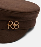 Ruslan Baginskiy RB linen canvas newsboy hat