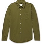 Albam - Cotton-Poplin Shirt - Green