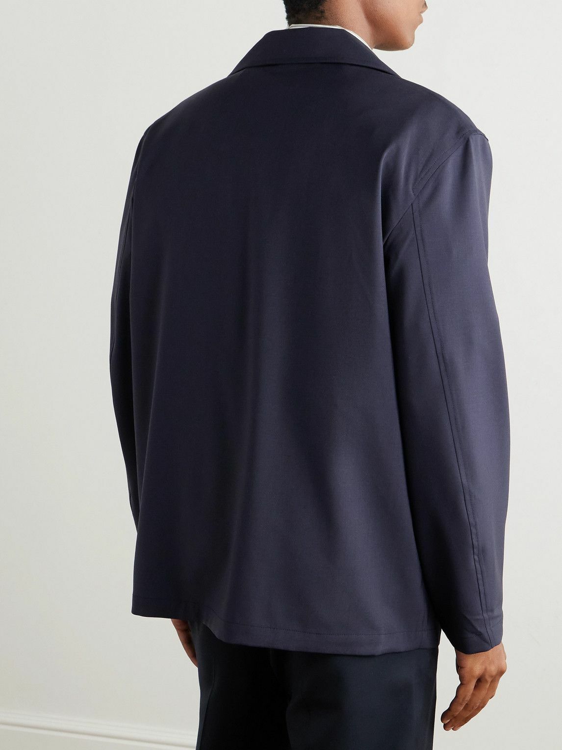De Bonne Facture - Super 130s Wool Blazer - Blue
