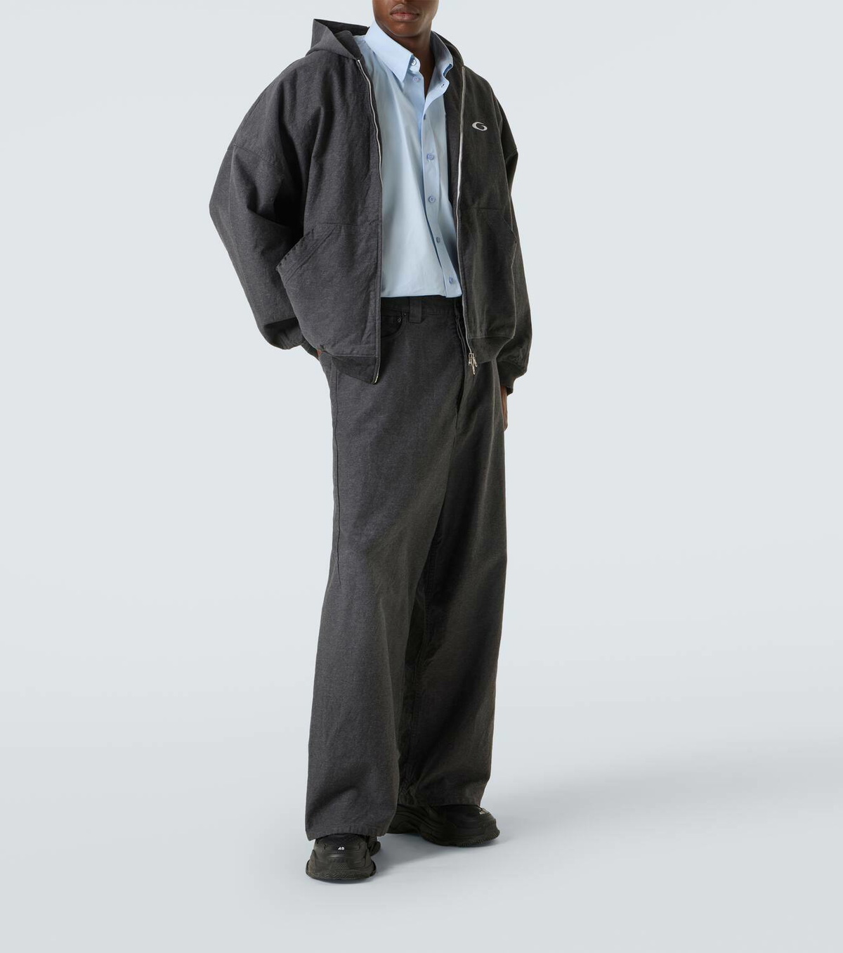 Balenciaga Trompe L'Oeil denim sweatpants Balenciaga
