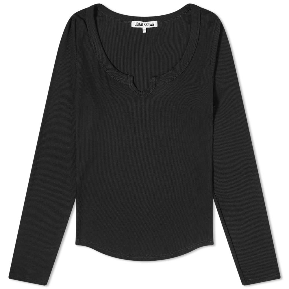 Joah Brown Long Sleeve Henley Top Joah Brown