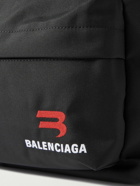 Balenciaga - Explorer Logo-Embroidered Cotton-Canvas Backpack