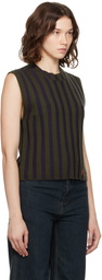 Eckhaus Latta Green & Purple Keyboard Tank Top