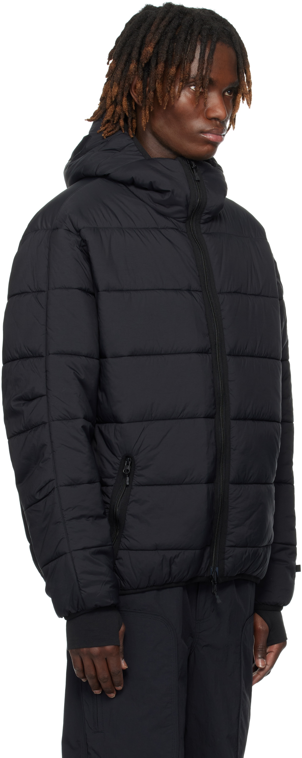 DAIWA PIER39 Black Tech Climbers Reversible Puffer Jacket