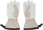 Hestra Beige Powder Gauntlet Gloves