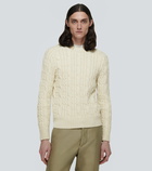 Tom Ford Cable-knit alpaca sweater