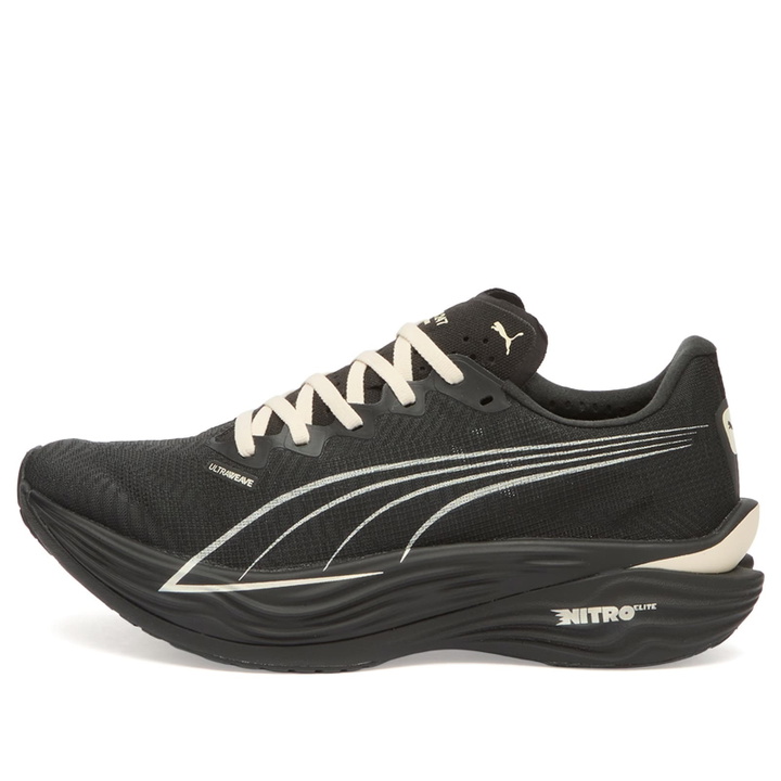 Photo: Puma Women's x Represent Deviate Nitro Elite 3 Sneaker in Black/Cream
