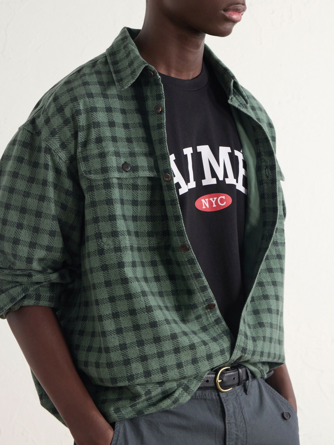 Aimé Leon Dore - Logo-Print Cotton-Jersey T-Shirt - Black