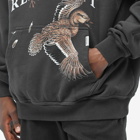 Represent Men's Birds Of Prey Hoodie in Off Black