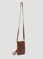 Link Pouch Shoulder Bag in Brown