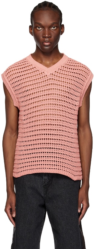 Photo: CMMN SWDN Pink Trace Vest
