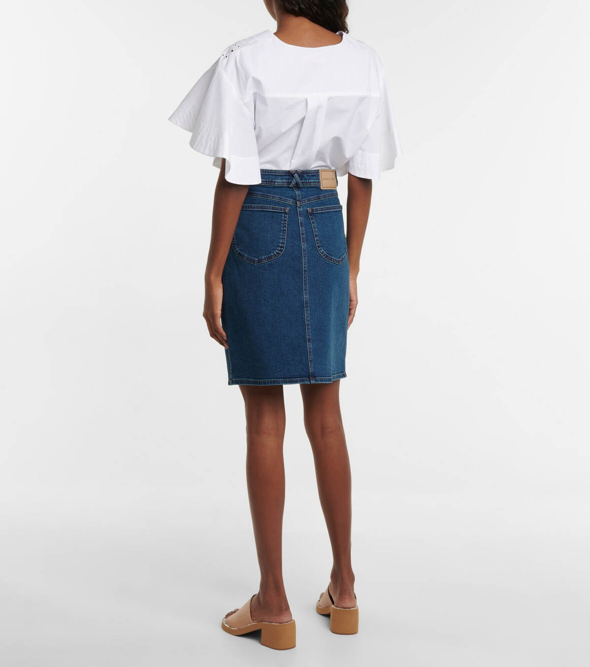 See By Chloe - Denim miniskirt
