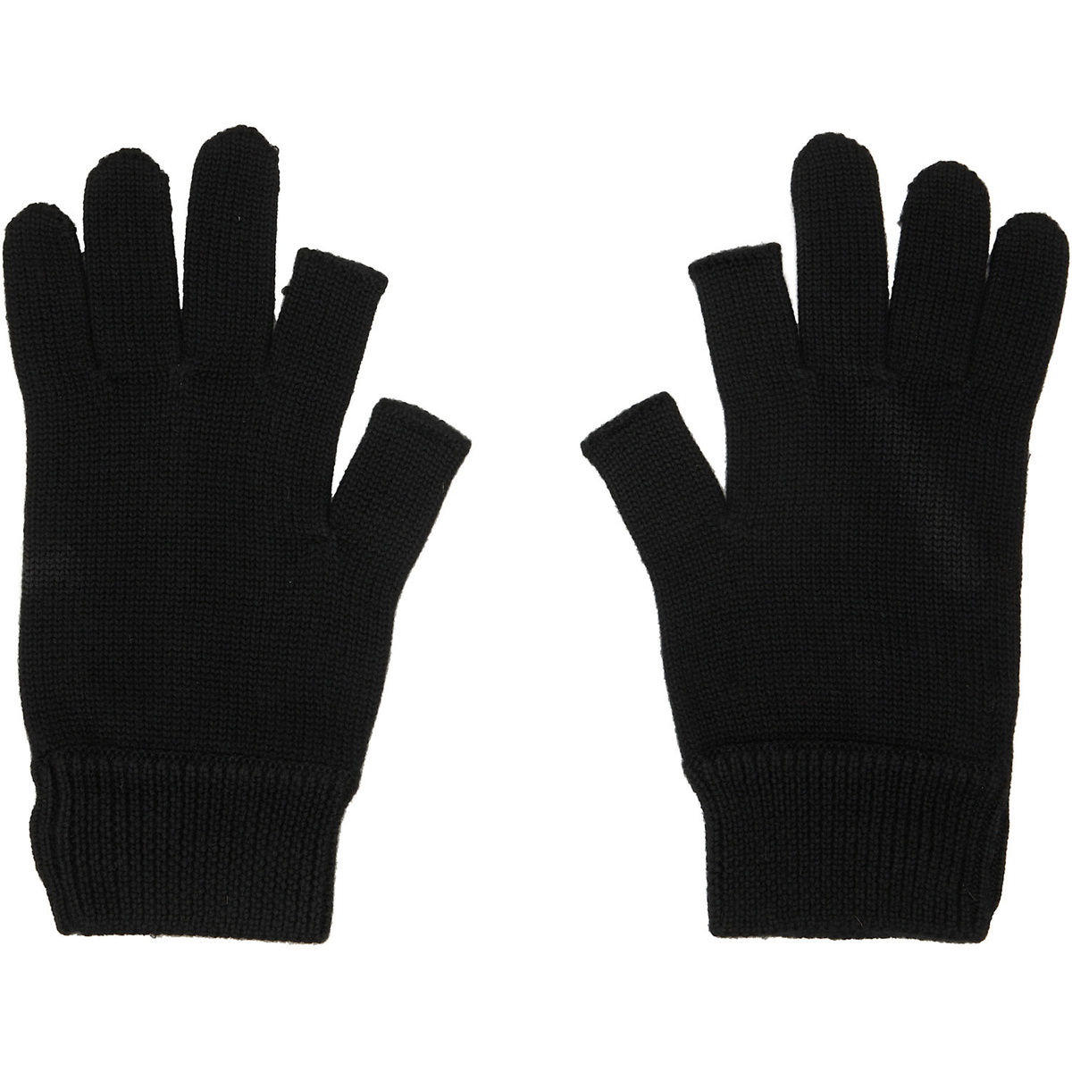 Rick Owens Black Tower Touchscreen Gloves