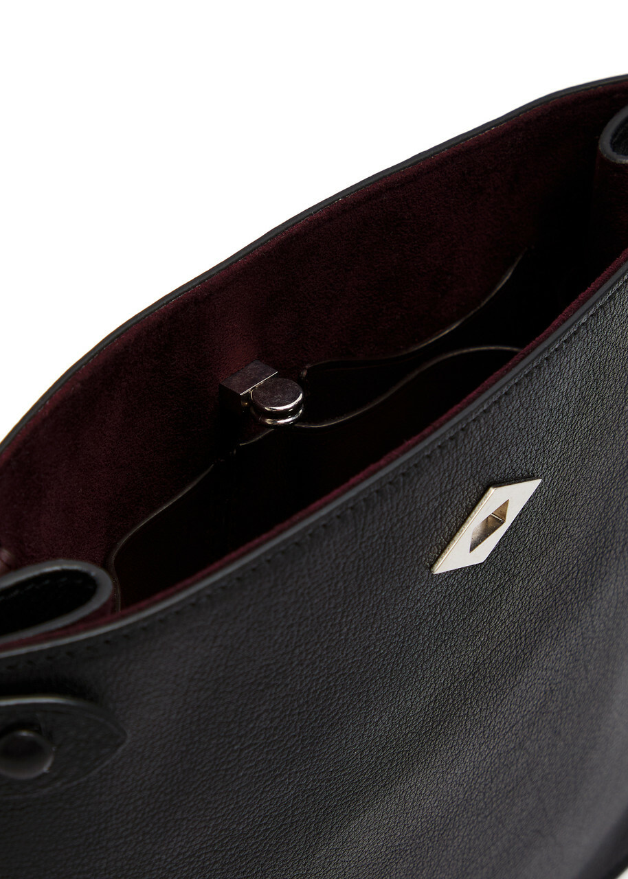 Metier Stowaway Grained Leather Cross-body bag - Black - One Size