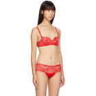 Simone Perele Red Promesse Half Cut Bra