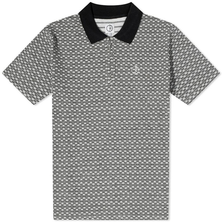 Photo: Polar Skate Co. Men's Jacques Polo Shirt in Black