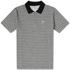 Polar Skate Co. Men's Jacques Polo Shirt in Black