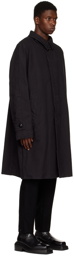 sacai Black Surge Coat