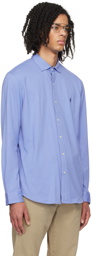 Polo Ralph Lauren Blue Embroidered Shirt