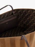 Fendi Roll Large Brown Womens Shoulder Bag