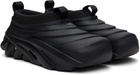 Crocs Black Echo Storm Heel Dip Loafers