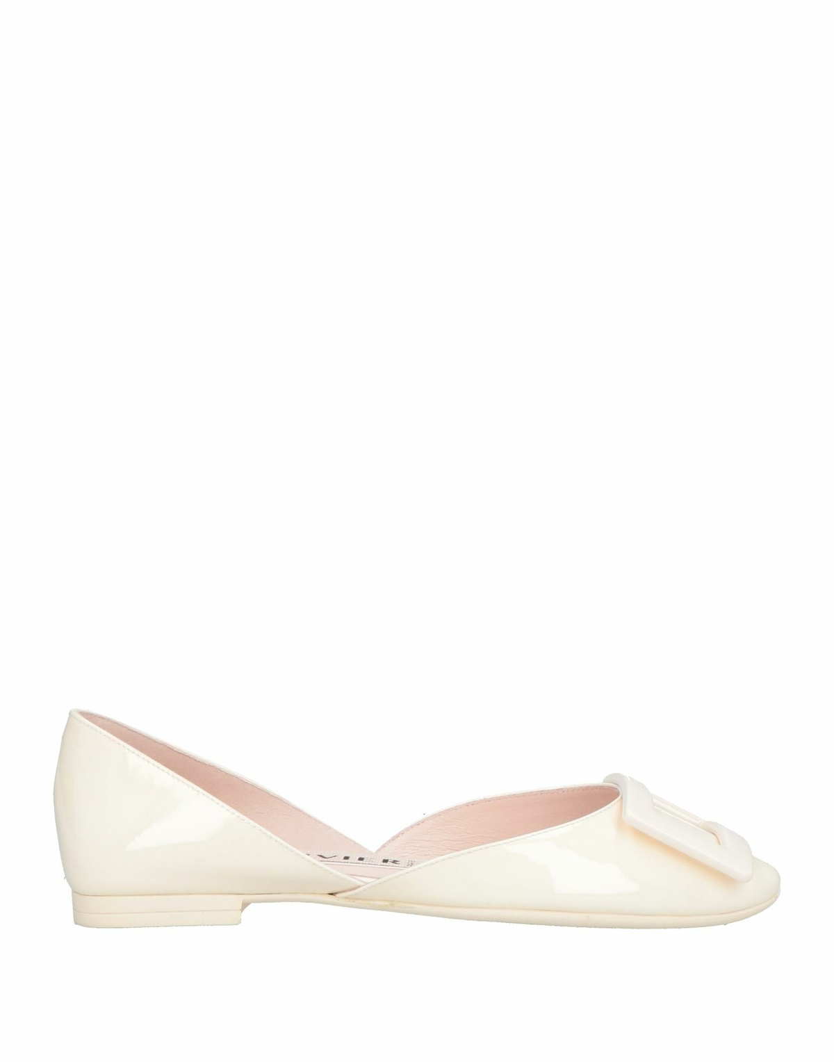 Roger Vivier Womens Ballet flats Cream