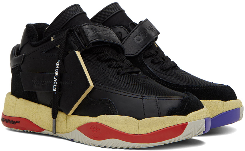 Off-White Black Puzzle Couture Sneakers Off-White