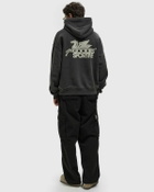 Goodies Sportive VINTAGE BLACK PEGASUS HOODIE Grey Mens Hoody