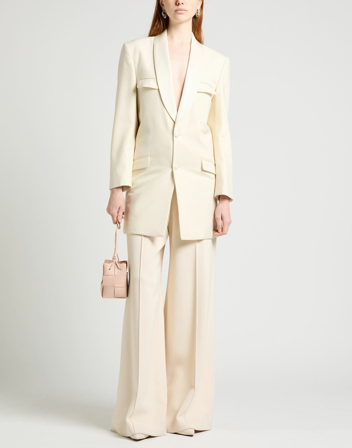 Maison Margiela Womens Coat Ivory
