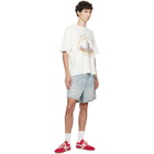 Represent Blue & White 'The Beach Boys' Script T-shirt