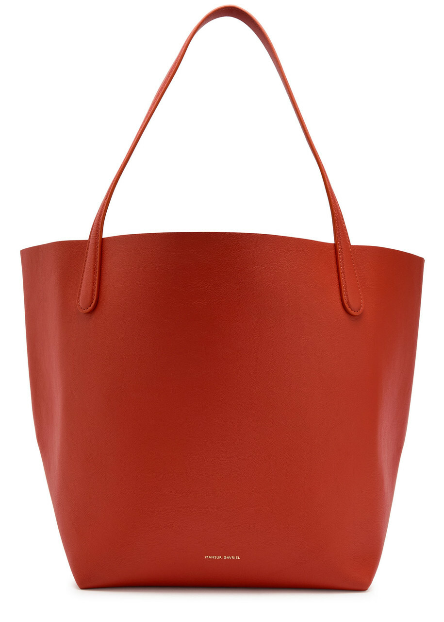 Mansur Gavriel Everyday Leather Tote bag - Red - One Size