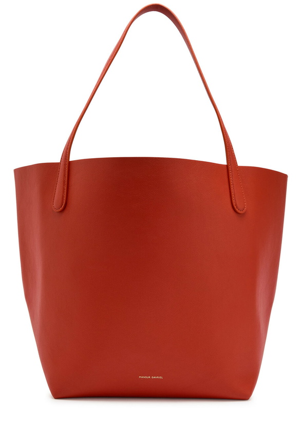 Photo: Mansur Gavriel Everyday Leather Tote bag - Red - One Size