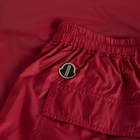 Rick Owens x Moncler Kiltshorts Drawstring Shorts in Carnelian