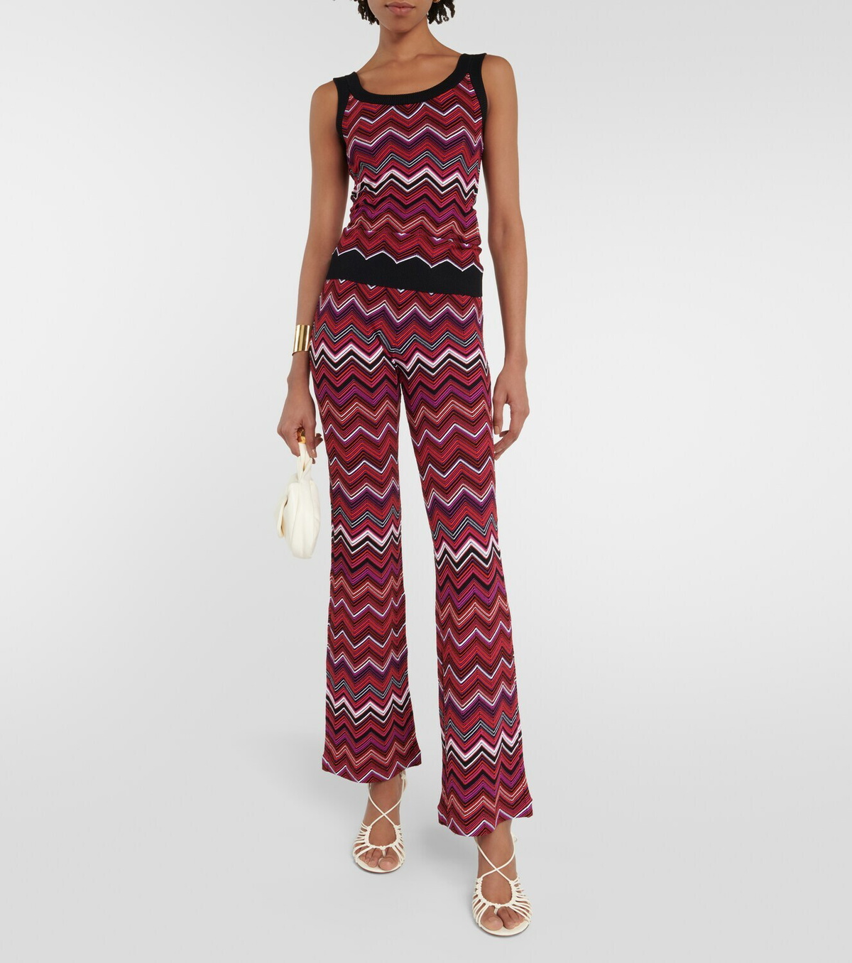 Missoni Zig-zag knit tank top
