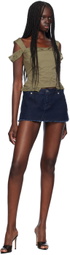 Miaou Navy Miss Miniskirt