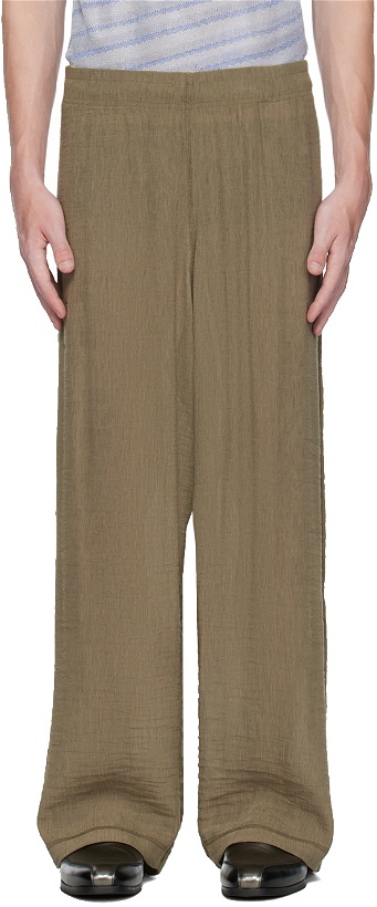 Photo: Our Legacy Khaki Reduced Trousers