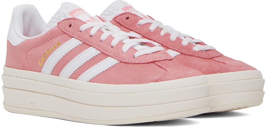adidas gazelle silver green womens adidas Women's Originals Gazelle Bold "Clear Pink" main image 1